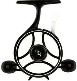 13 Fishing Black Betty Free Fall Ghost Ice Reel - Blackout Glow - L/H -Deals Fishing Store 13 fishing bbffgwbog2 5 lh black betty free fall ghost ice reel 85459.1651258633