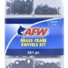 AFW TKB00004 Brass Crane Swivels Kit 261 Pieces