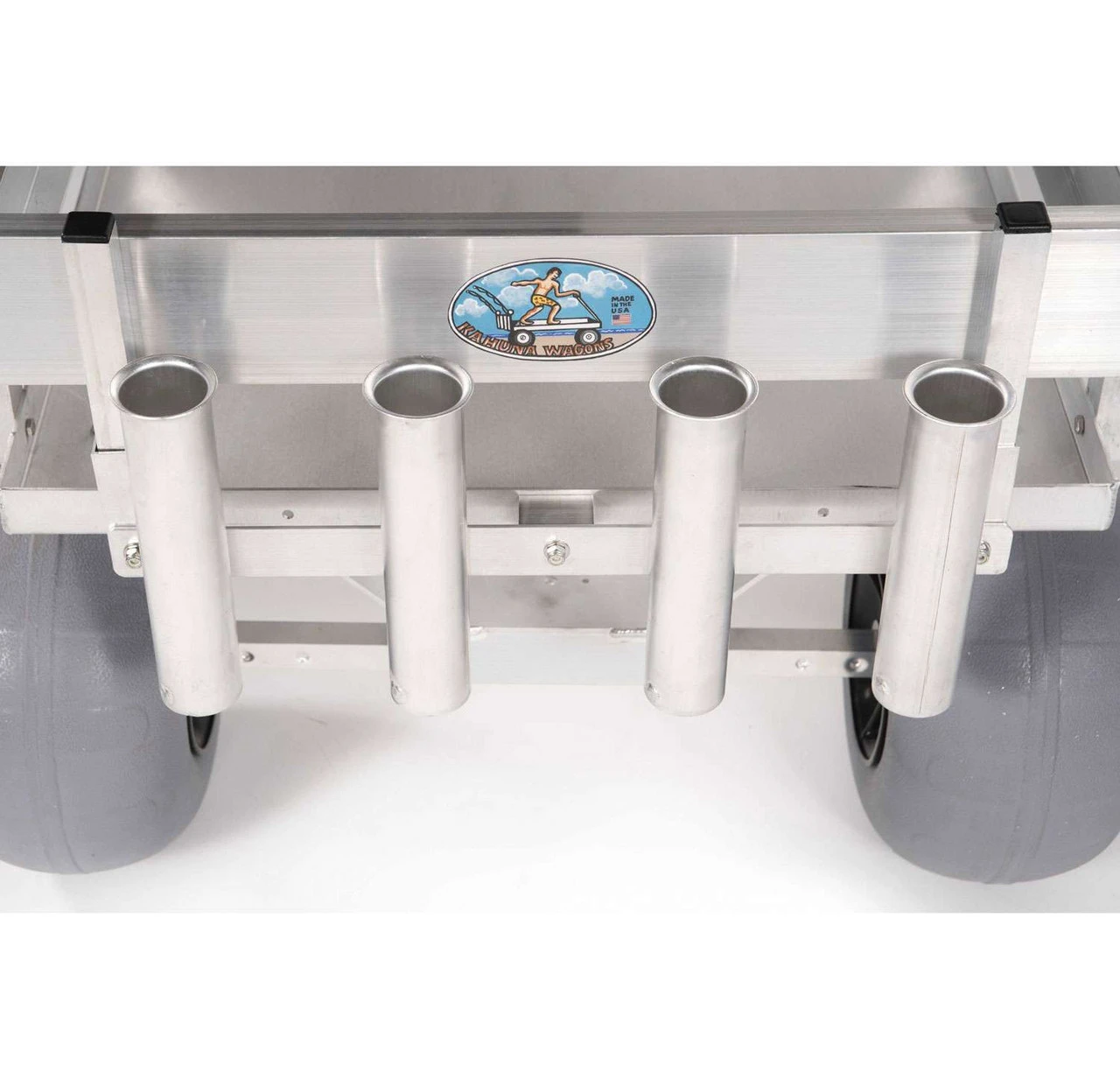 Alumacart One Rod Rack - Four Rod Holder 3 Alumacart One Rod Rack - Four Rod Holder - Image 3