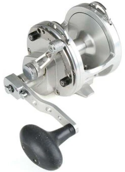 Avet HX 5/2 L/H Two-Speed Lever Drag Casting Reel Left-Hand Silver