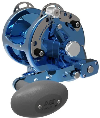 Avet HXW 5/2 Two-Speed Lever Drag Casting Reels Blue 1 Avet HXW 5/2 Two-Speed Lever Drag Casting Reels Blue