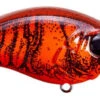 Bill Lewis SB-57 Squarebill Crankbait Lure - Red Glitter Craw