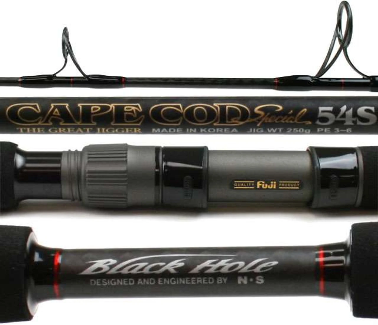 Black Hole Cape Cod Special Jigging Rods - Spinning 2 Black Hole Cape Cod Special Jigging Rods - Spinning - Image 2