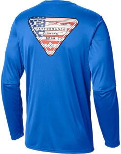 Columbia PFG Terminal Tackle Triangle State Long Sleeve Shirt