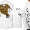 David Dunleavy DMW8015 Flounder Long Sleeve Tees