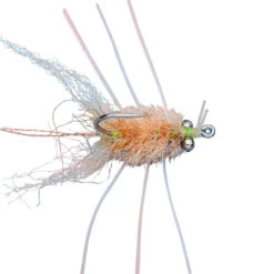 Enrico Puglisi Micro Crab Saltwater Fly W/ Bead Chain Eye -Deals Fishing Store enrico puglisi micro crab bc saltwater fly 66886.1651171113