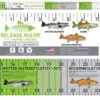 Florida Inshore Slam Release Ruler Decal