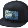 Huk Bass And Blue Flat Bill Trucker Hat