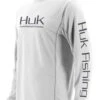 Huk Icon X Long Sleeve Shirt - White - M