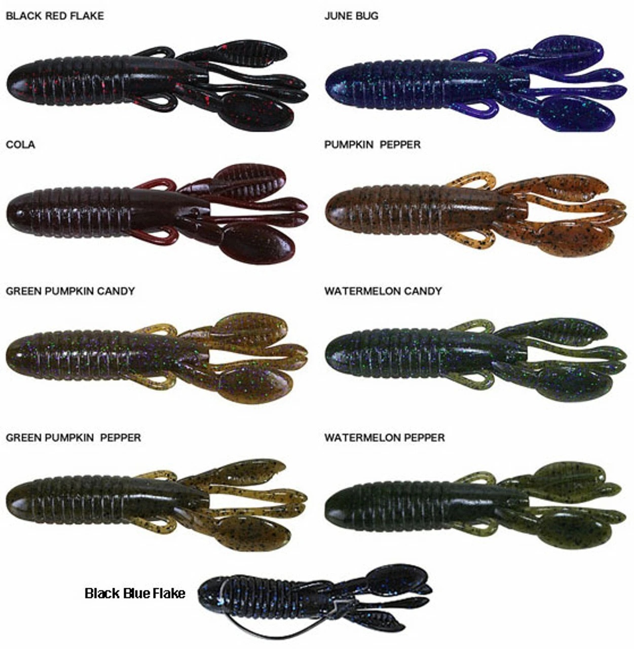 Jackall Cover Craw Soft Baits 3 Jackall Cover Craw Soft Baits - Image 3
