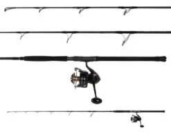 Ocean Tackle International OTI-TS286080 Popping Rod/Daiwa SALTIGA18000-H Spinning Reel Combo