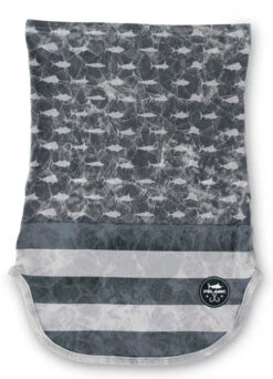 Pelagic Sunshield Fishing Neck Gaiter - Americamo Grey