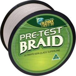 Platypus Pre-test Braid - Natural White - 6 Kg X 300 Yd