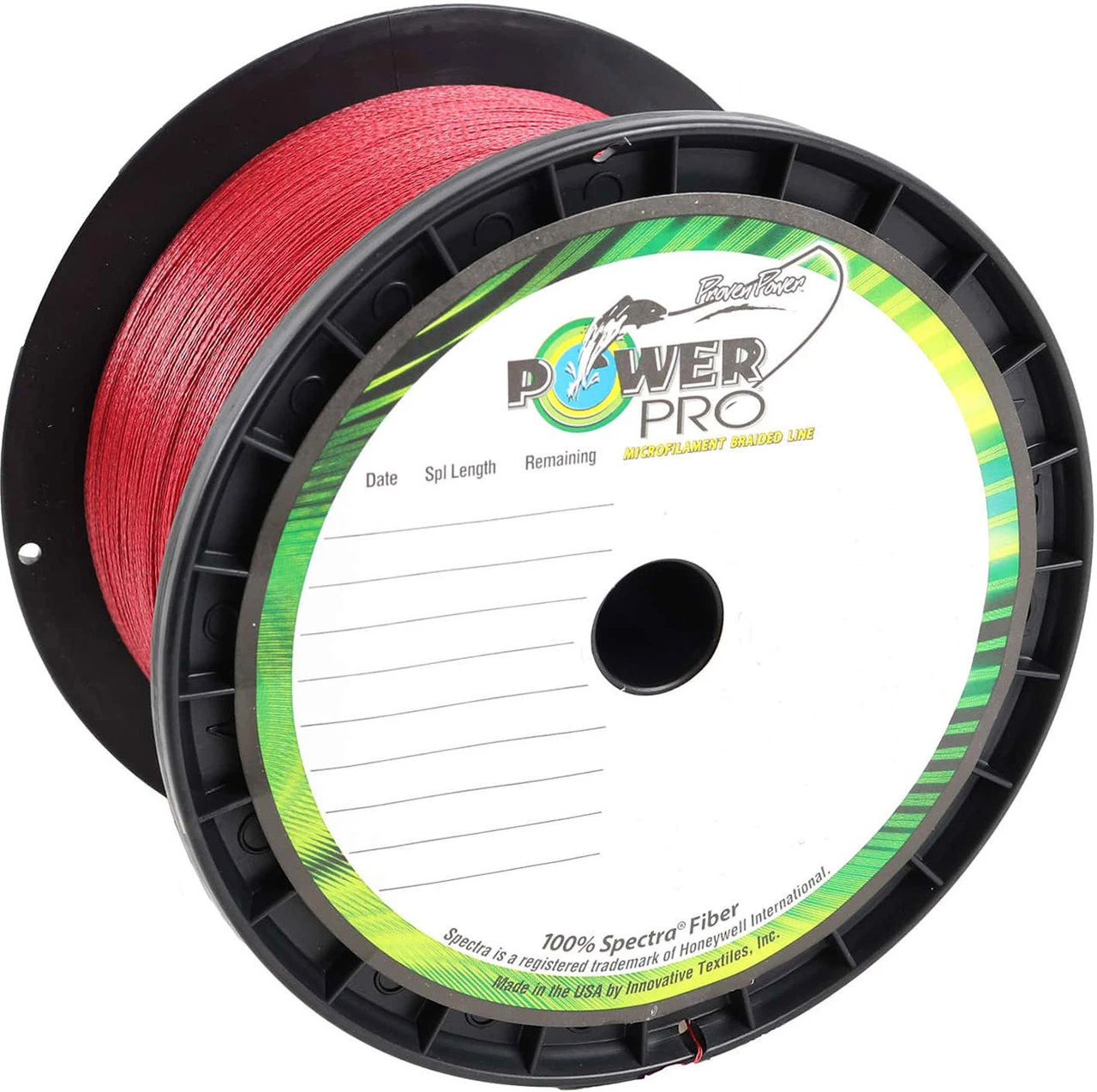 Power Pro PowerPro Braided Spectra Fiber Line - Vermilion Red - 1500yds. 1 Power Pro PowerPro Braided Spectra Fiber Line - Vermilion Red - 1500yds.