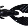 Reins Ax Craw Lure 4in - Black