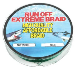 Runoff Lures Extreme Braid Fishing Line 162 Yds