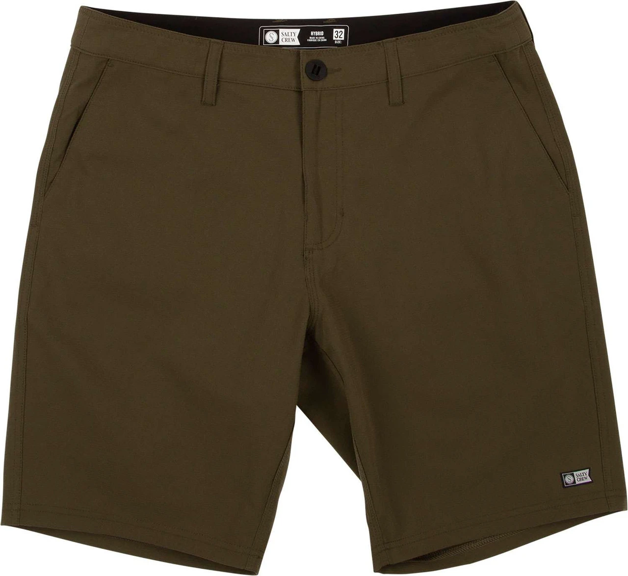 Salty Crew Drifter 2 Perforated Shorts - Military - 33 1 Salty Crew Drifter 2 Perforated Shorts - Military - 33