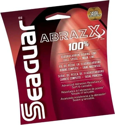 Seaguar ABRAZX Fluorocarbon Fishing Line 200yds 1 Seaguar ABRAZX Fluorocarbon Fishing Line 200yds