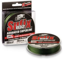 Sufix 832 Advanced Superline Lo-Vis Green 150 Yds