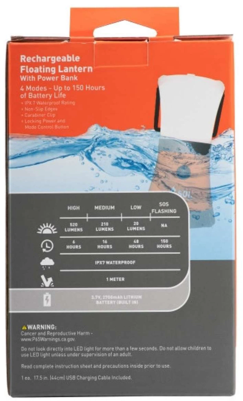 Survive Outdoors Longer Floating Lantern With Power Bank 2 Survive Outdoors Longer Floating Lantern With Power Bank - Image 2