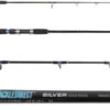 TackleDirect TDSSJ63M Silver Hook Series Spin Jigging Rod