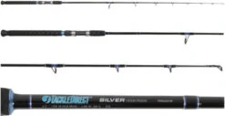 TackleDirect TDSSJ63M Silver Hook Series Spin Jigging Rod