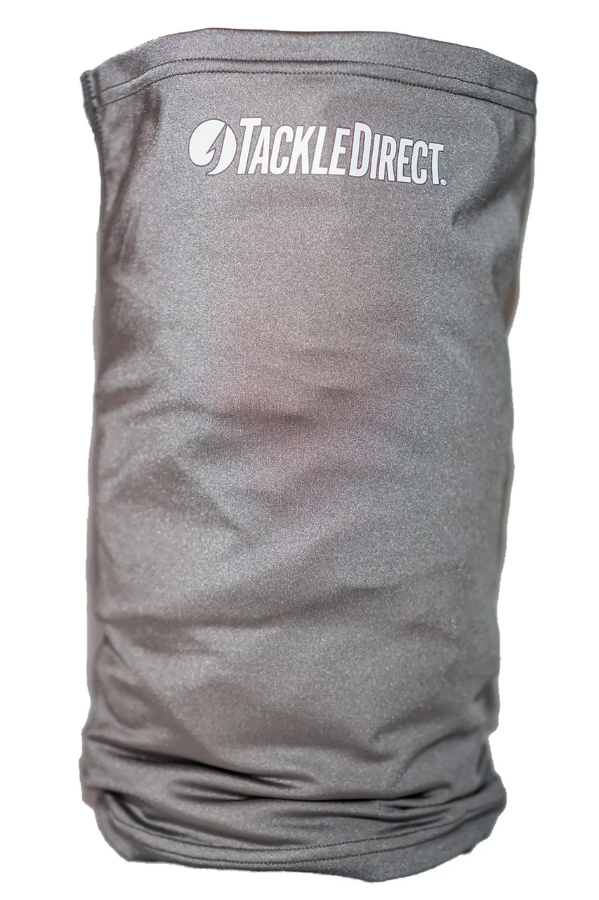 TackleDirect UV Shield Neck Gaiter - Gray 1 TackleDirect UV Shield Neck Gaiter - Gray