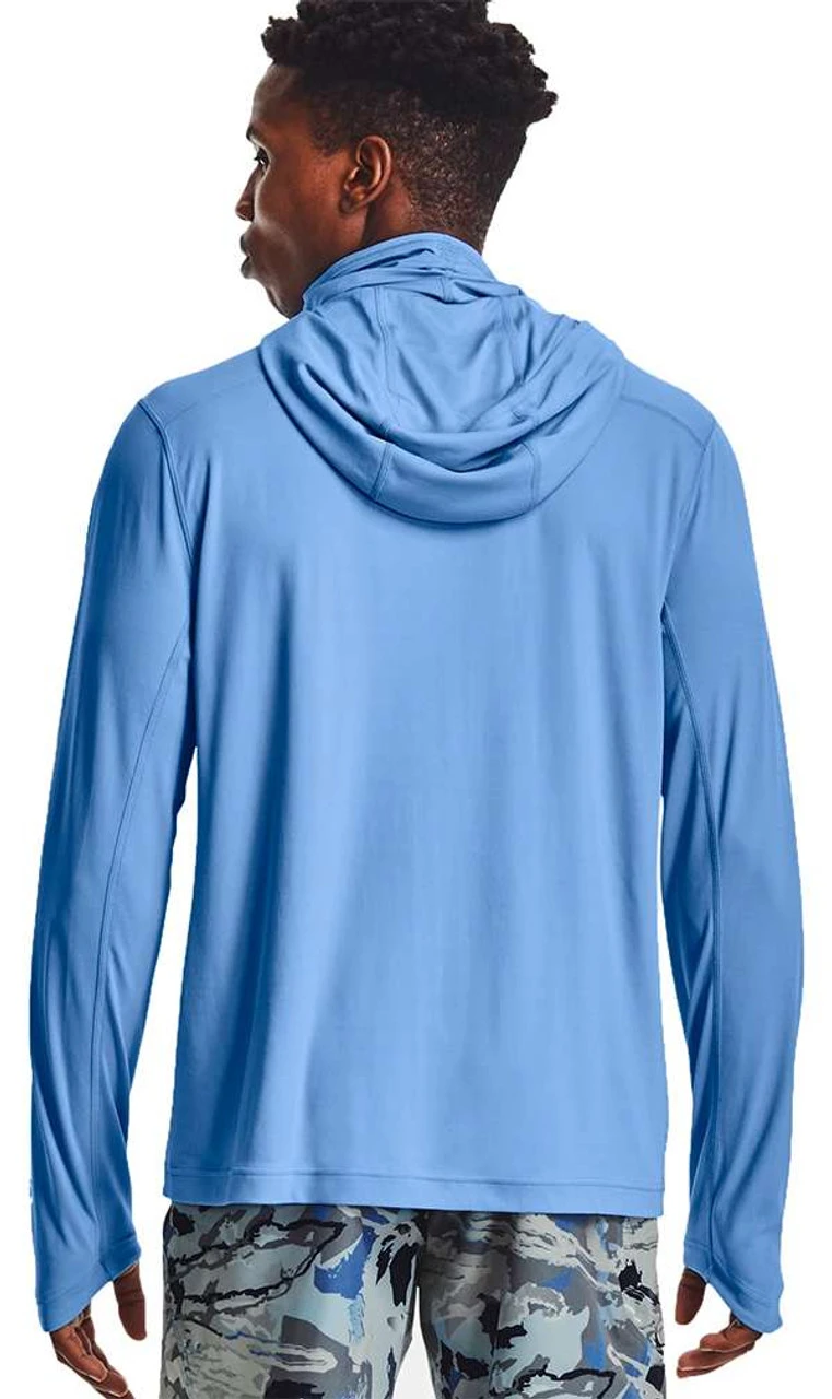 Under Armour Iso-Chill Shorebreak Ninja Hoodie - Carolina Blue - M 2 Under Armour Iso-Chill Shorebreak Ninja Hoodie - Carolina Blue - M - Image 2