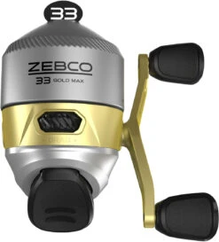Zebco 33 MAX Gold Spincast Reel -Deals Fishing Store zebco 33mxngold sc3 33 max gold sc reel 14674.1651367498